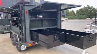 Perfect edge walk around TP96 tradesman trailer