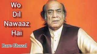 Rare Live - Wo Dil Nawaaz Hai - Mehdi Hassan Ghazal