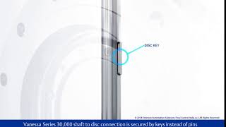 F9NW Triple Offset Valves   Series 30000   Shaft to Disc Connection