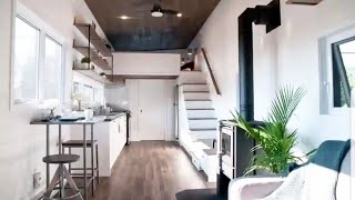 Spacious Cozy Lilas Tiny Home on Wheels by Minimaliste