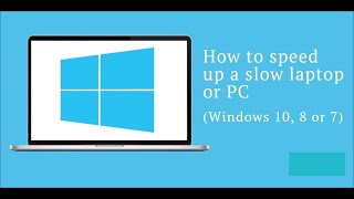 How to make PC faster by 100% in 4 easy steps - Windows 7, 8, 8.1, 10 | iCrafty