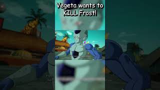 VEGETA WANTS TO KILL FROST IN DRAGONBALL SPARKING ZERO! #shorts #dragonball