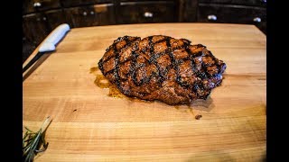 Ribeye Steaks on A Pellet Grill