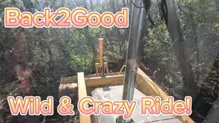 Wild & Crazy ride on the backhoe! | Off-grid Living, RV Life, Couple build