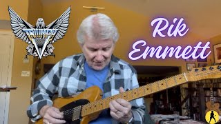 Master Guitarist Rik Emmett Shares Exclusive Guitar Lick Lay It On the Line