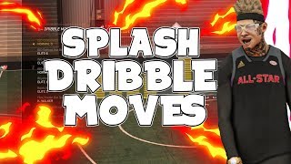 SPLASH TV DRIBBLE MOVES EXPOSED ON NBA 2K17 - BECOME A ELITE 3 DRIBBLER!!!