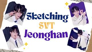 Drawing 세븐틴 정한 | SEVENTEEN Jeonghan: A Timelapse| Happy Jeonghan Day~