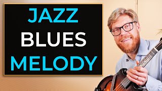 Mandolin Lesson - Jazz Blues Melody in D - Jethro’s Jungle