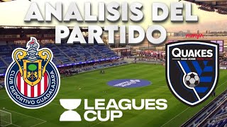 CHIVAS PIERDE VS EL ULTIMO LUGAR DE LA MLS SAN JOSE EARTHQUAKES