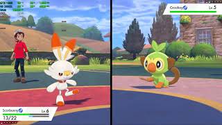 Pokémon Sword | Rival Battle - Gameplay no Emulador Yuzu