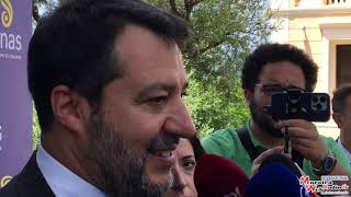 MATTEO SALVINI INAUGURA LA SS.18 A MARATEA