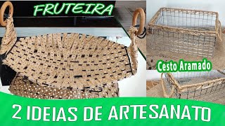 2 Ideias Incriveis de Artesanato pra Decorar - DIY