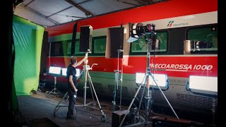 Backstage nuovo spot Frecciarossa