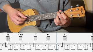 'Coming Home' Fingerstyle Ukulele (Running tabs)