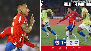 Chile 1 vs Brasil 2 | Viendo el rendimiento del equipo