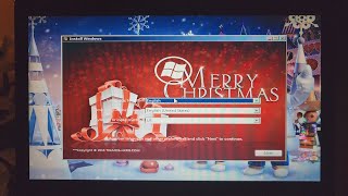 Windows 7 Christmas Edition on Actual Hardware!