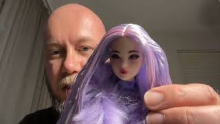 Barbie Mermaid Odile Lavender hair