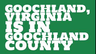 What county is Goochland, Virginia in?