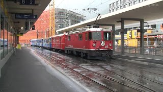 レーテッシュ鉄道　アローザ線クール駅