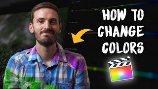 How to Change a Specific Color in Final Cut Pro | FCPX Tutorial