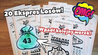 Ekspres Losy Lotto 🎲 2 pakiety! Powtórka z rozrywki i kolejny rarytas 😎💪