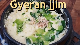 Gyeran jjim(계란찜) steamed eggs