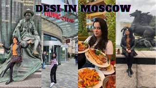 INDIAN GIRL EXPLORES MOSCOW