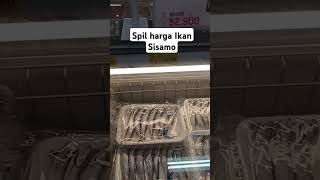 Spil harga ikan sisamo