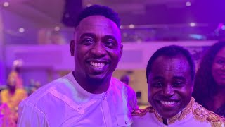 Bukola Bekes cries celebrating her husband @ 50  with Evangelist Tope ALABI #bukolabekes  #topealabi