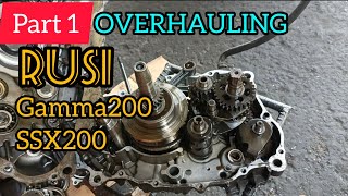 How to overhaul RUSI GAMMA200/SSX200 l part 1 l