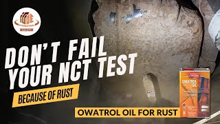 Have you got rust issues? Treat your rusty underbody with Owatrol Oil I Igoe International