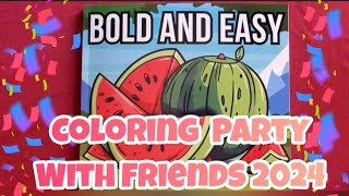 #coloringpartywithfriends2024 hosted by @JAMIES_LIFE_101 @craftingwithpatandmore