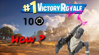 Comment faire top 1 en cup duo sur Fortnite