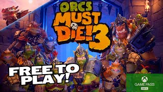 Orcs are attacking! | Orcs Must Die 3 #freetoplaygames #gamepassforpc