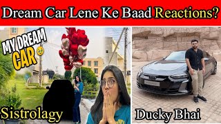 Dream Car Duckey Bhai and Sistrolagy lene ke bad reactions Kya the ? janie is video main/ p y story