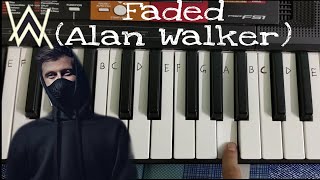 Faded easy piano tutorial.