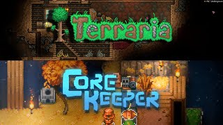 Playing Core Keeper as a Terrarian!