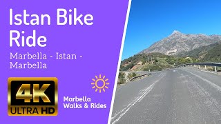 Marbella - Istán - Marbella Bike Ride on BMW C650 Sport  4K 60fps