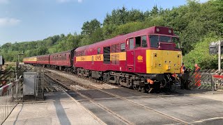 EWS class 31, 31466 at Levisham on the North Yorkshire Moors Railway - 12/08/24