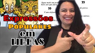 Expressões populares em LIBRAS