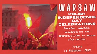 Warsaw: National Independence Day Celebrations 2023, Poland - 11 November, 2023