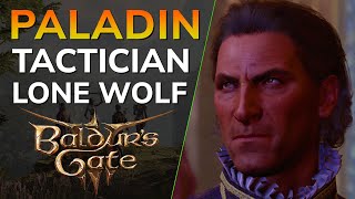 Baldurs Gate 3 Paladin Solo Tactician Gameplay Walkthrough ACT 3 ENDING Lone Wolf 4K 60 FPS