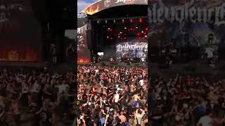 HUGE CIRCLE PIT AT GRASPOP METAL MEETING 2024 #metal #heavymetal #mosh