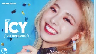 ITZY - Icy (Line Distribution)