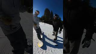 Guy Quits and I Help him learn #howto #snowboard