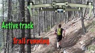 DJI AIR 2s - ACTIVE TRACK 4.0 | trail running, hits 2 branches, Does it crash?