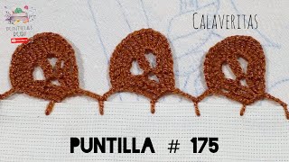 Puntillas Rubi  # 175 calaveritas