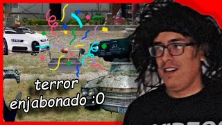 el URIEL reacciona a TERROR ENCABRONADO XD 🚗🐀