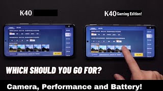 Redmi K40 Vs K40 Gaming Edition | Which Should You Buy? | Detailed Comparision |