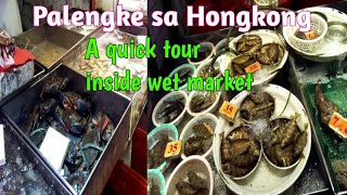 Hongkong wet market/Palengke sa Hongkong.